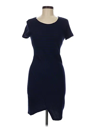 Pre-owned Lush Casual Dress In Blue
