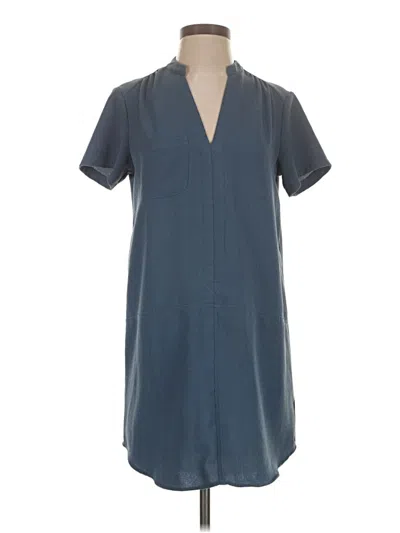 Pre-owned Lush Casual Dress In Blue