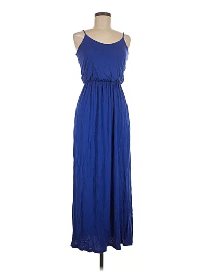 Pre-owned Lush Casual Dress In Blue