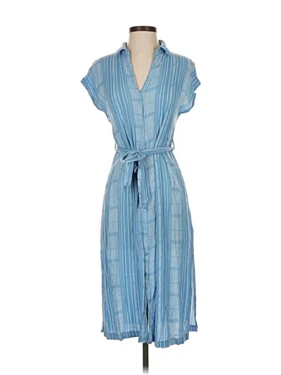 Pre-owned Lush Casual Dress In Blue