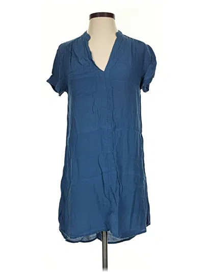 Pre-owned Lush Casual Dress In Blue