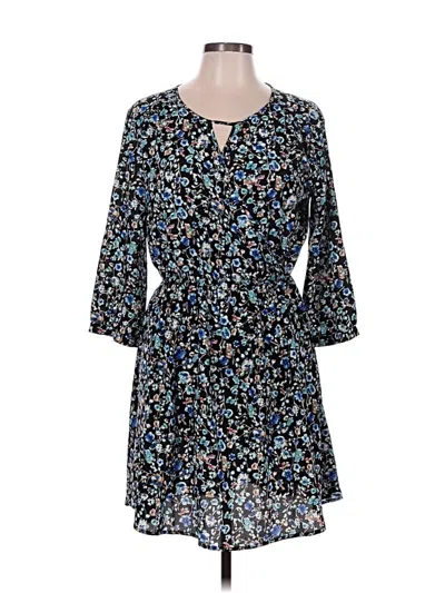 Lush Casual Dress In Blue