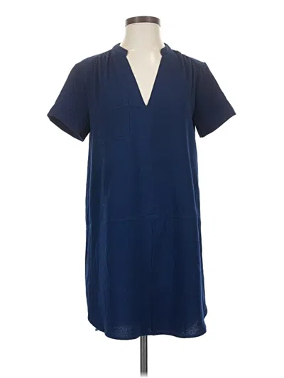 Lush Casual Dress In Blue