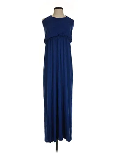 Pre-owned Lush Casual Dress In Blue