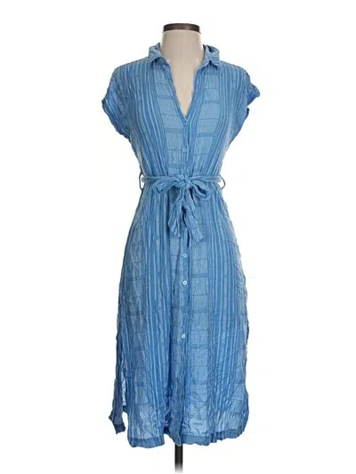 Pre-owned Lush Casual Dress In Blue