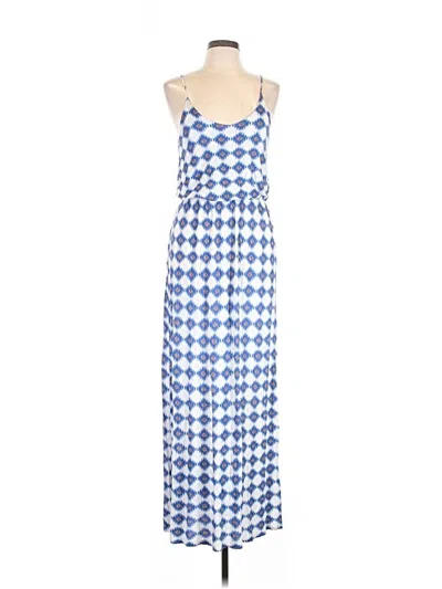 Pre-owned Lush Casual Dress In Blue