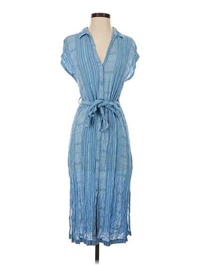 Pre-owned Lush Casual Dress In Blue