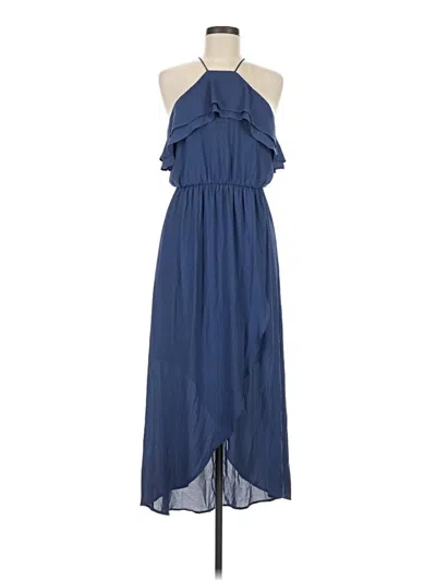 Pre-owned Lush Casual Dress In Blue