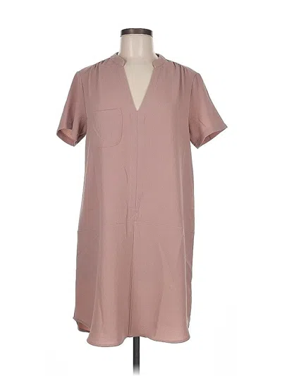Pre-owned Lush Casual Dress In Brown