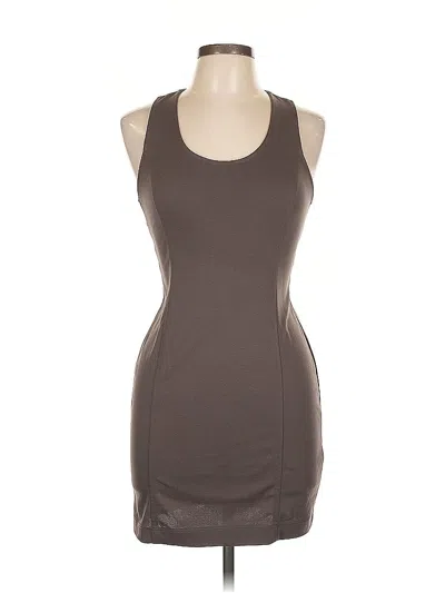 Pre-owned Lush Casual Dress In Brown
