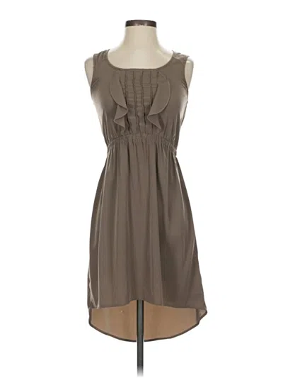 Pre-owned Lush Casual Dress In Brown