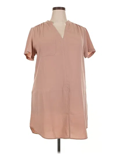 Pre-owned Lush Casual Dress In Brown