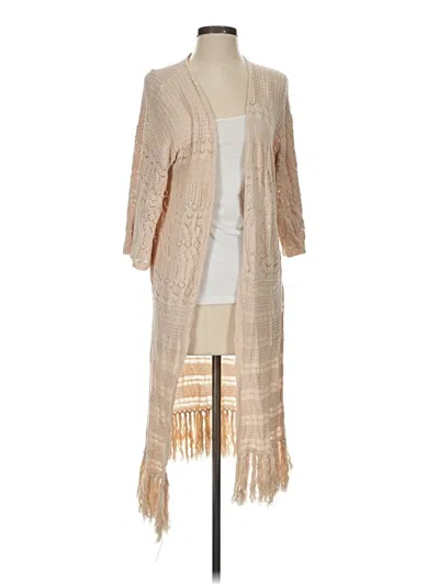 Pre-owned Lush Casual Dress In Brown