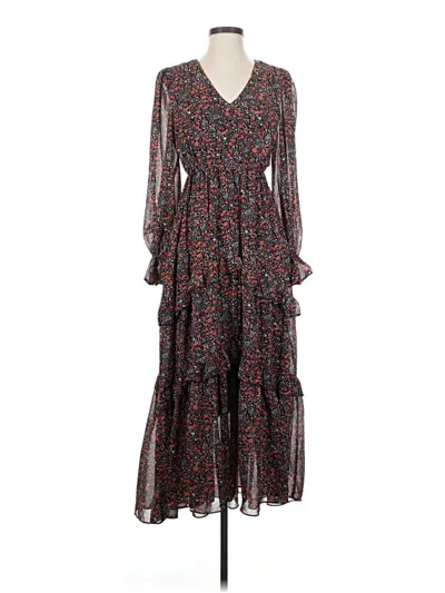 Pre-owned Lush Casual Dress In Brown