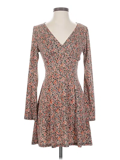 Pre-owned Lush Casual Dress In Brown