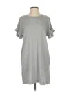 Lush Casual Dress In Gray