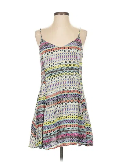 Pre-owned Lush Casual Dress In Gray
