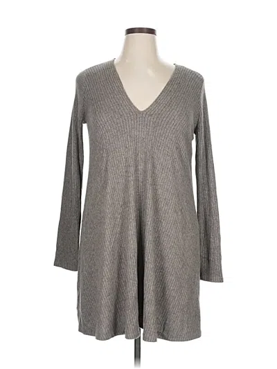 Pre-owned Lush Casual Dress In Gray