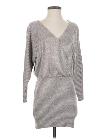 Pre-owned Lush Casual Dress In Gray