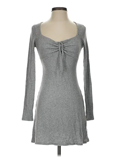 Pre-owned Lush Casual Dress In Gray