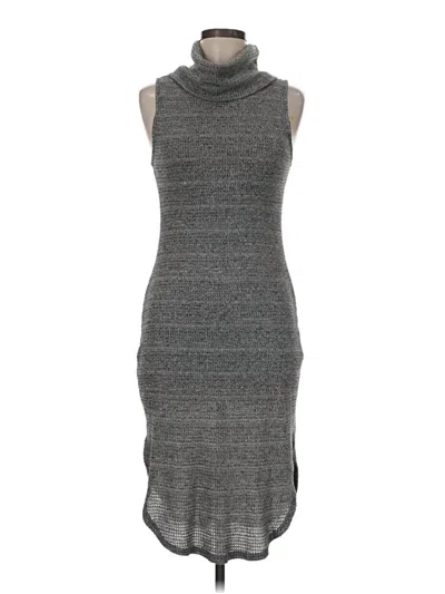 Pre-owned Lush Casual Dress In Gray