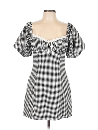 Pre-owned Lush Casual Dress In Gray