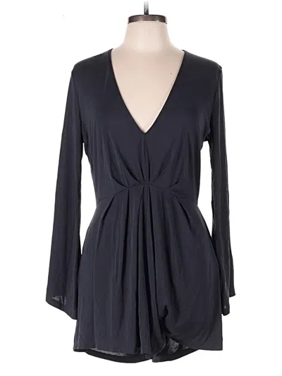 Pre-owned Lush Casual Dress In Gray