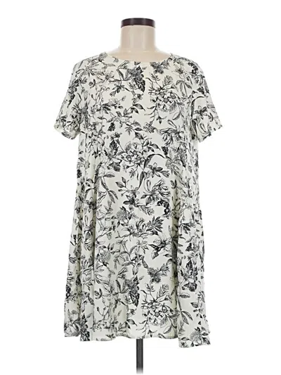Pre-owned Lush Casual Dress In Gray