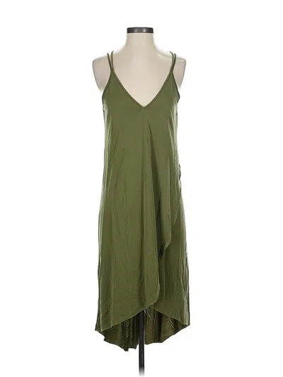 Pre-owned Lush Casual Dress In Green