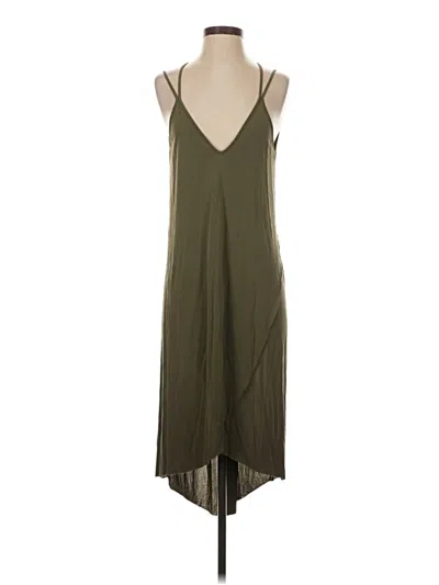 Pre-owned Lush Casual Dress In Green