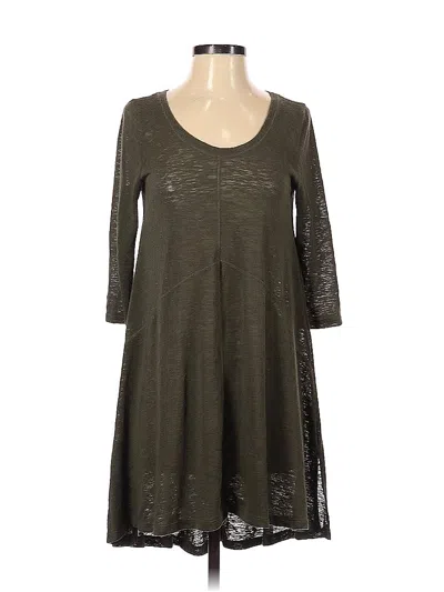 Pre-owned Lush Casual Dress In Green