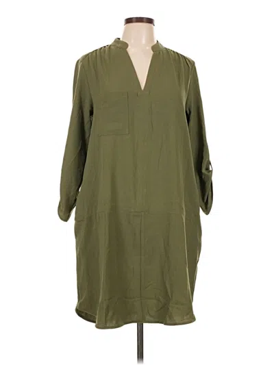 Pre-owned Lush Casual Dress In Green