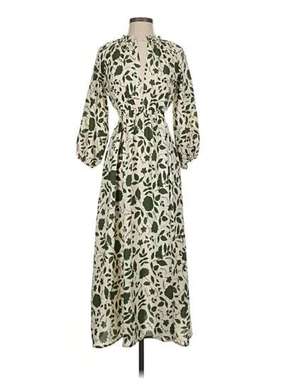 Pre-owned Lush Casual Dress In Green