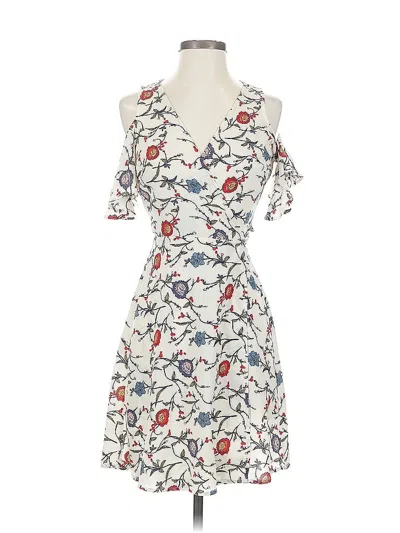 Pre-owned Lush Casual Dress In Ivory
