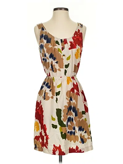Pre-owned Lush Casual Dress In Ivory