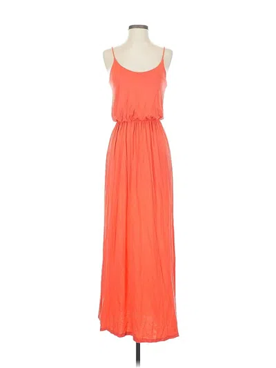Pre-owned Lush Casual Dress In Orange
