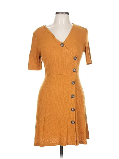 Pre-owned Lush Casual Dress In Orange