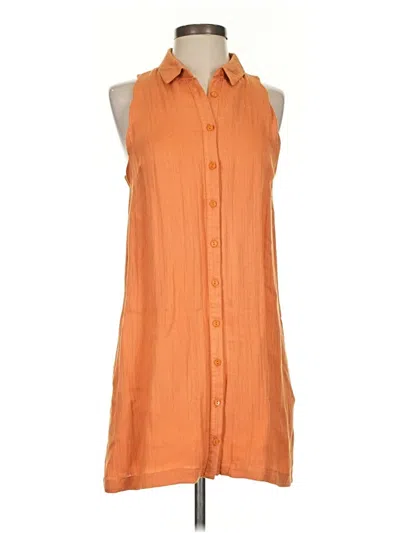Pre-owned Lush Casual Dress In Orange
