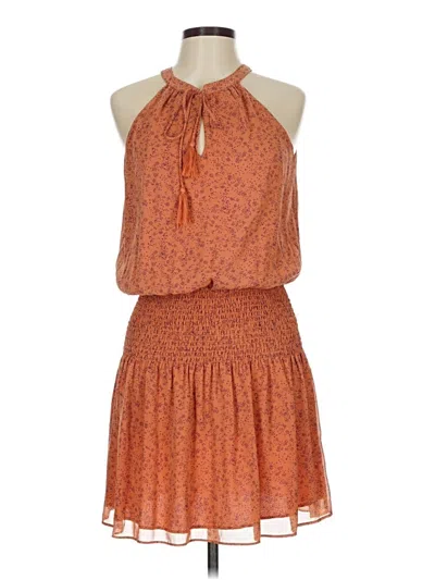 Pre-owned Lush Casual Dress In Orange