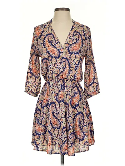 Pre-owned Lush Casual Dress In Orange