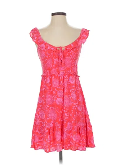 Pre-owned Lush Casual Dress In Pink
