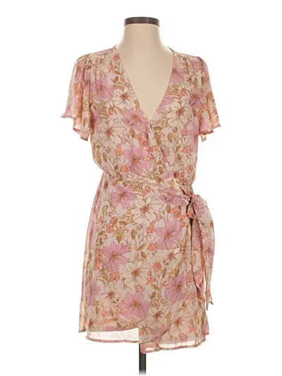 Lush Casual Dress In Pink