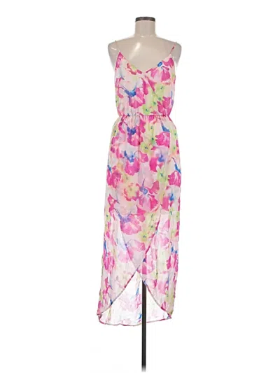 Pre-owned Lush Casual Dress In Pink