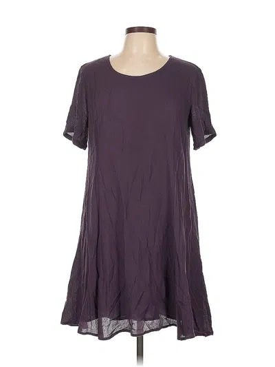 Pre-owned Lush Casual Dress In Purple