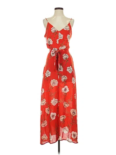 Pre-owned Lush Casual Dress In Red