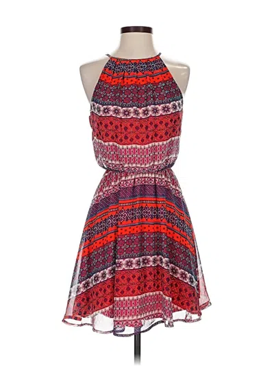 Pre-owned Lush Casual Dress In Red