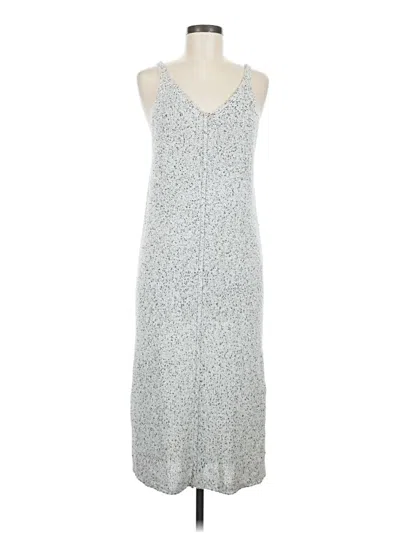Pre-owned Lush Casual Dress In Silver