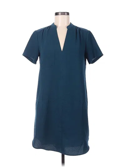 Pre-owned Lush Casual Dress In Teal