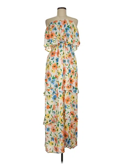 Pre-owned Lush Casual Dress In Yellow