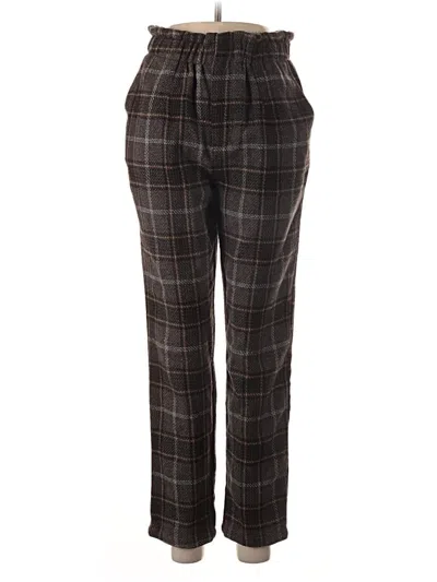 Pre-owned Lush Casual Pants In Brown